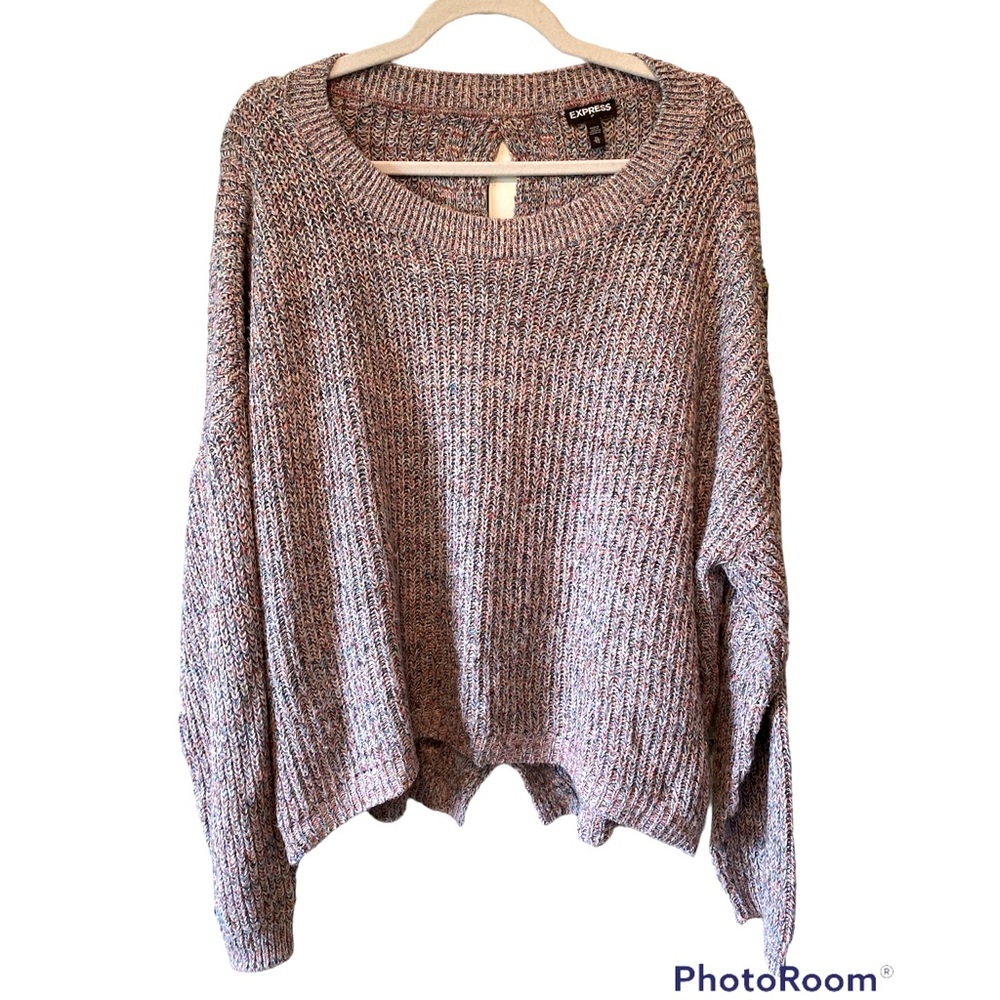Express Cropped Sweater-Sz XL